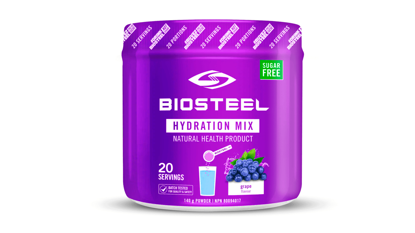 Изотоник Biosteel Hydration Mix Виноград