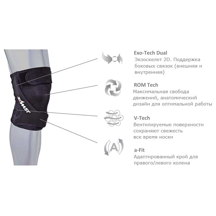 Бандаж ZAMST RK-1 Бандаж ZAMST RK-1