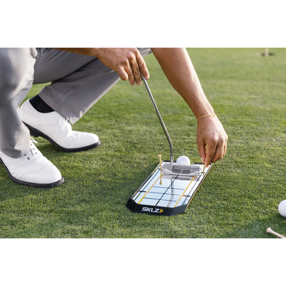 Гольф тренажер зеркальная подставка для патта SKLZ True Line Putting Mirror