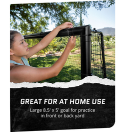 Ворота складные Soccer Trainer Goal 8,5' x 5' футбольные