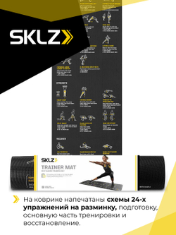 Коврик для фитнеса и йоги SKLZ Trainer Mat Sport Perfomance