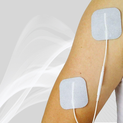 Комплект сменных электродов к электростимуляторам, размер 5х5 см, 4 шт