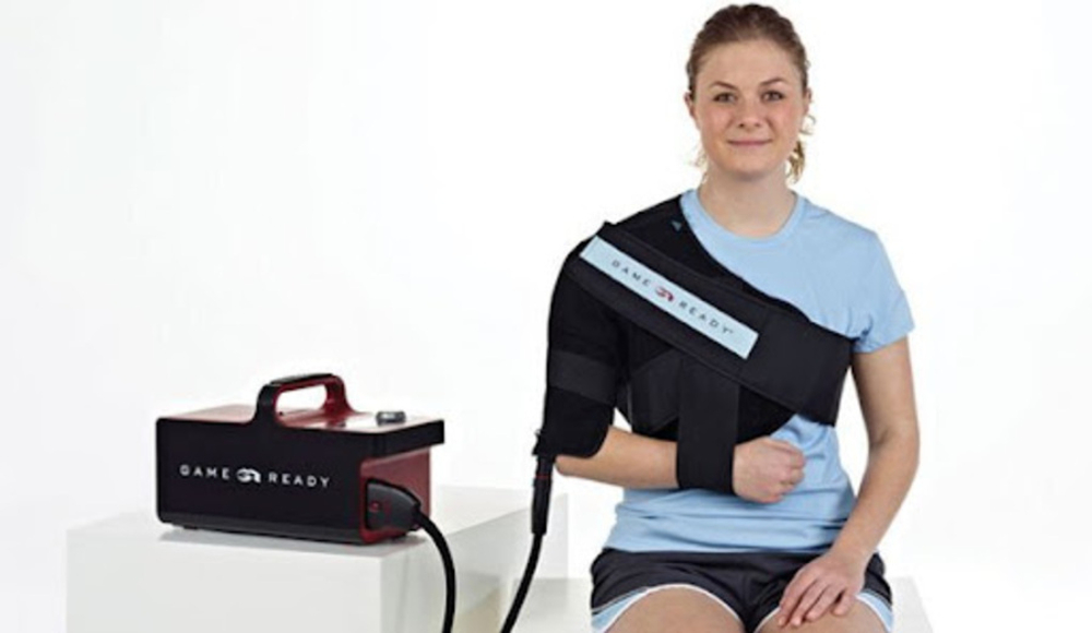 Компрессионный бандаж на плечо Game Ready, левый, размер M