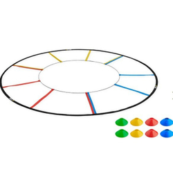 Координационная лестница круглая SKLZ, 8 конусов в комплекте SKLZ Reactive Agility Ladder