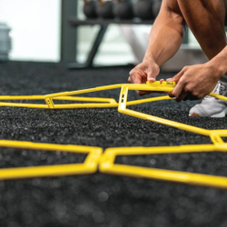 Спортивный тренажер скорости шестиугольник, 6 шт. , с зажимами SKLZ Speed Web