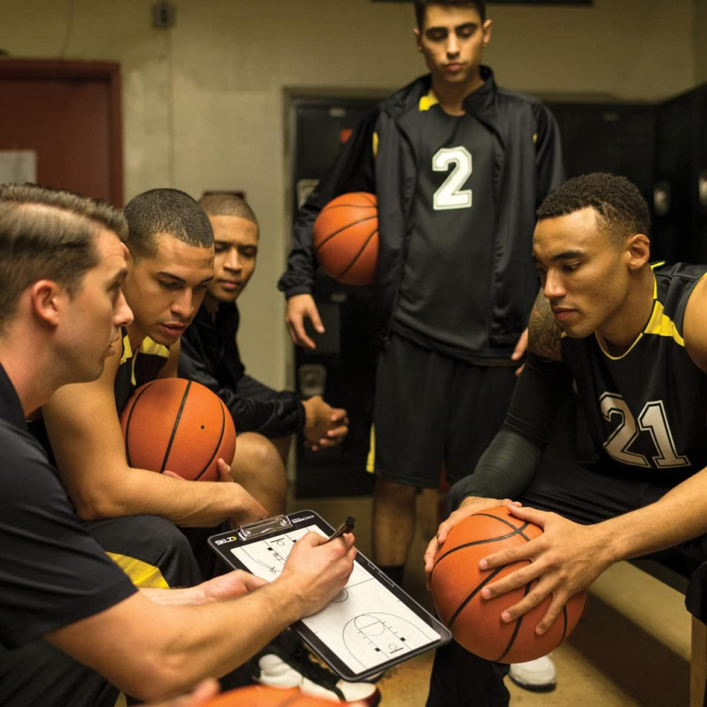 Доска тактическая для баскетбола магнитная тренерская SKLZ Magna Coach Backetball