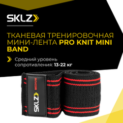 Резинка для фитнеса, тканевая лента среднего сопротивления, 10 X 33 см SKLZ PRO Knit Band Medium