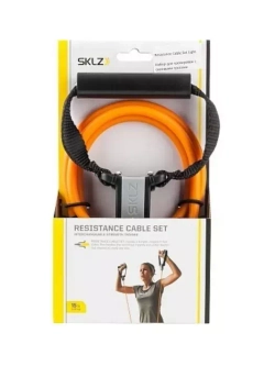 Силовой трос с ручками легкого сопротивления Набор для тренировок SKLZ Resistanse Cable Set Light