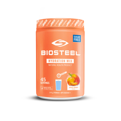 Изотоник Biosteel Hydration Mix Персик-Манго, 315 г, 45 порций