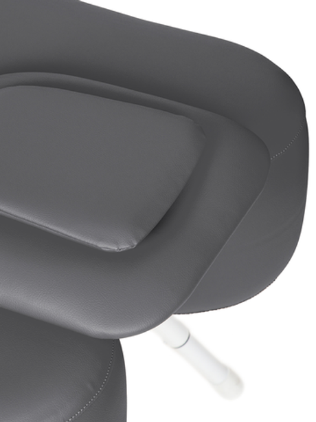 Подушка-заглушка отверстия для лица в массажном столе NUBIS, DARK GREY