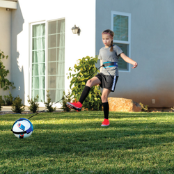 Комп-т:Тренажер д/отраб.точн.ударов PRECISION POP GOAL 6+Трен.д/отраб.ударов Star-Kick METALLIC BLU