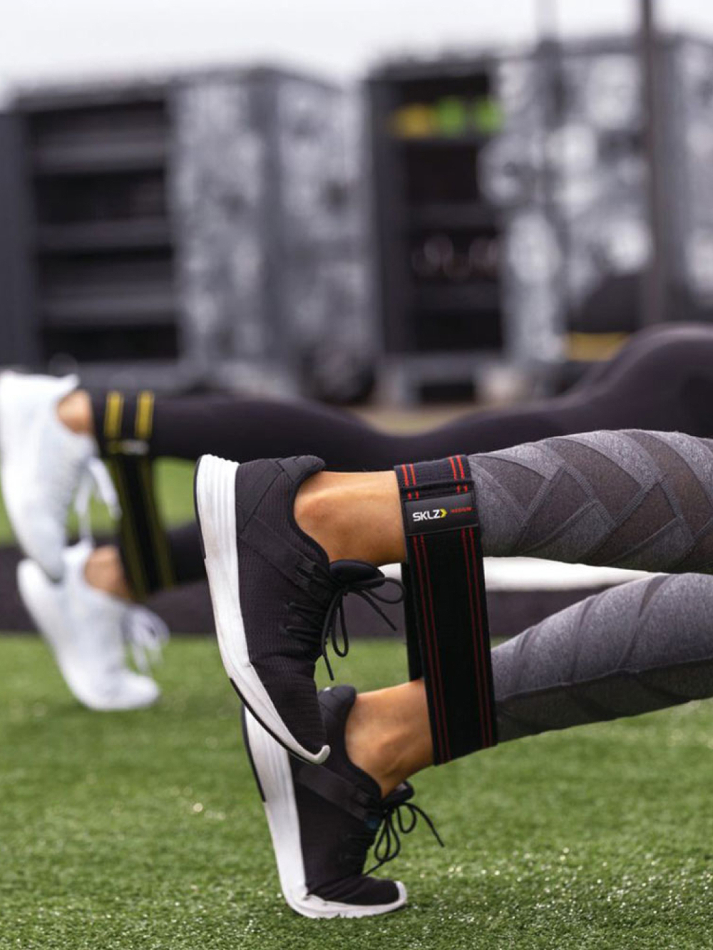 Резинка для фитнеса, тканевая мини лента среднего сопротивления, 6 X 33 см SKLZ PRO Knit Mini Band Medium