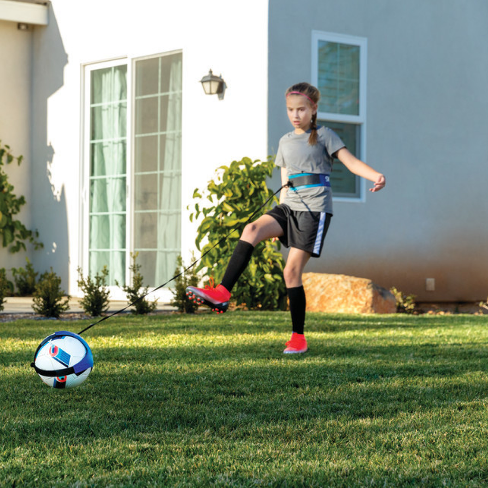 Комп-т:Тренажер д/отраб.точн.ударов PRECISION POP GOAL 6+Трен.д/отраб.ударов Star-Kick METALLIC BLU