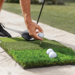 Гольф тренажер стартовый коврик 3 вида поверхности SKLZ PURE PRACTICE MAT
