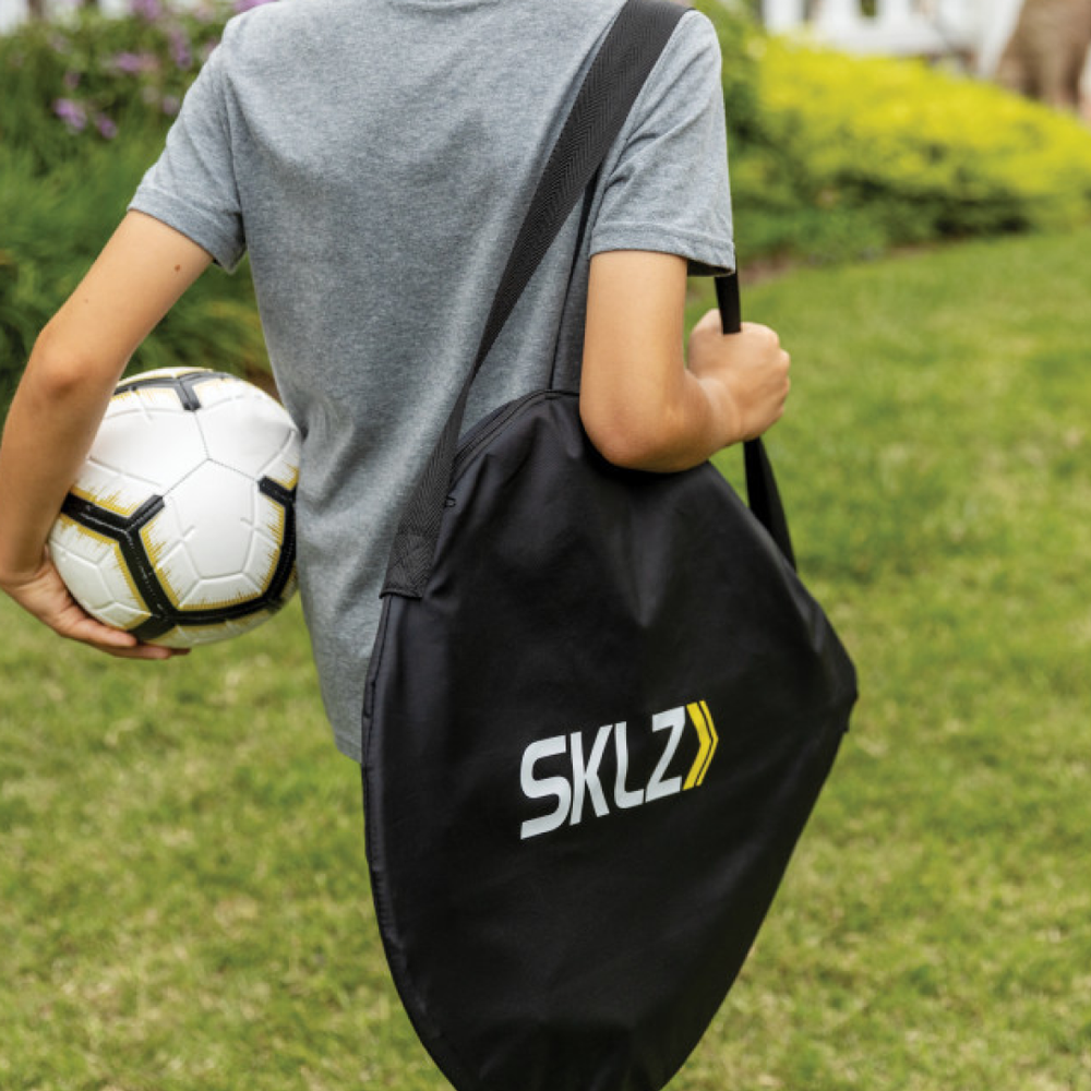 Комп-т:Тренажер д/отраб.точн.ударов PRECISION POP GOAL 6+Трен.д/отраб.ударов Star-Kick METALLIC BLU