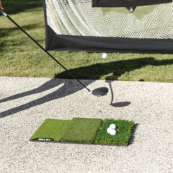 Гольф тренажер стартовый коврик 3 вида поверхности SKLZ PURE PRACTICE MAT