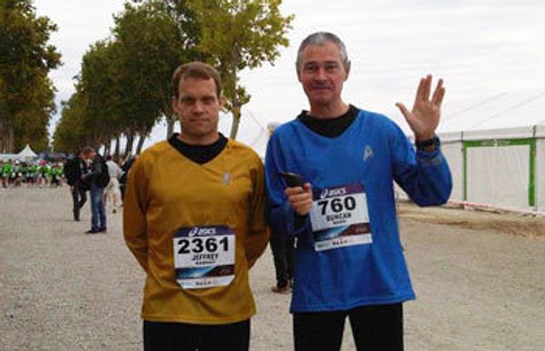 Команда Star Trek и POWERbreathe успешно пробежала марафон в Медоке