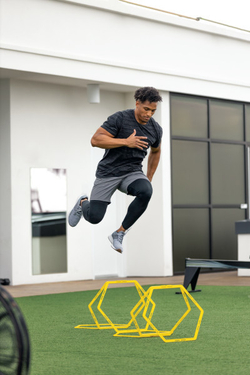 Спортивный тренажер скорости шестиугольник, 6 шт. , с зажимами SKLZ Speed Web