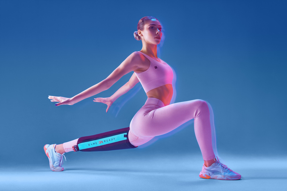 Компрессионный бандаж на кисть и запястье Game Ready, подключаемый к устройству