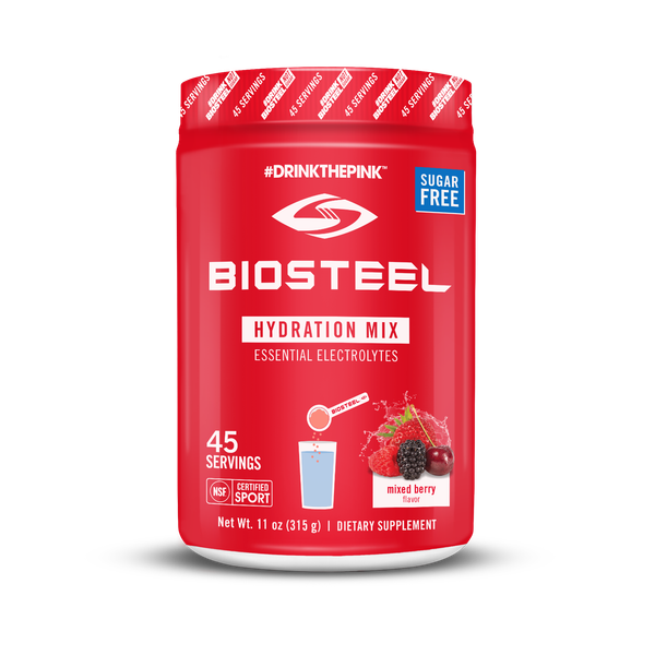 Изотоник Biosteel Hydration Mix Ягодное Ассорти, 315 г, 45 порций