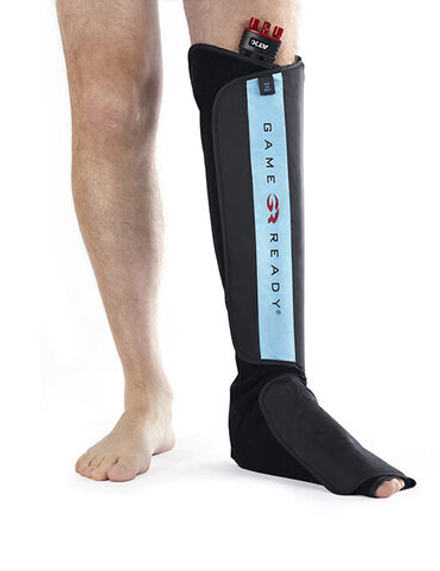 Компрессионный бандаж на лодыжку и икру ноги Half leg boot wrap, Game Ready