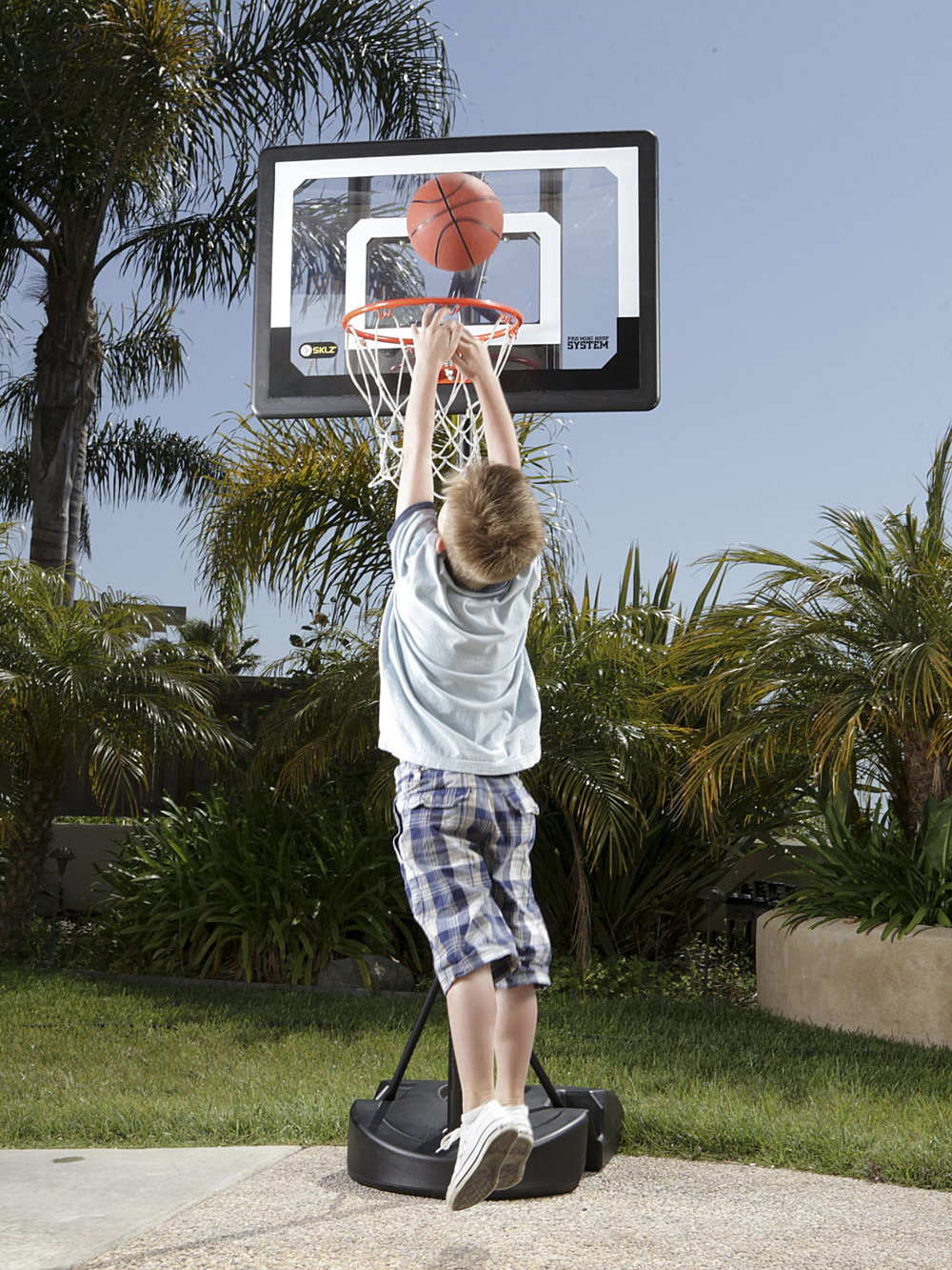 Детская баскетбольная система Pro Mini Hoop System, Баскетбольное кольцо со стойкой и мячом