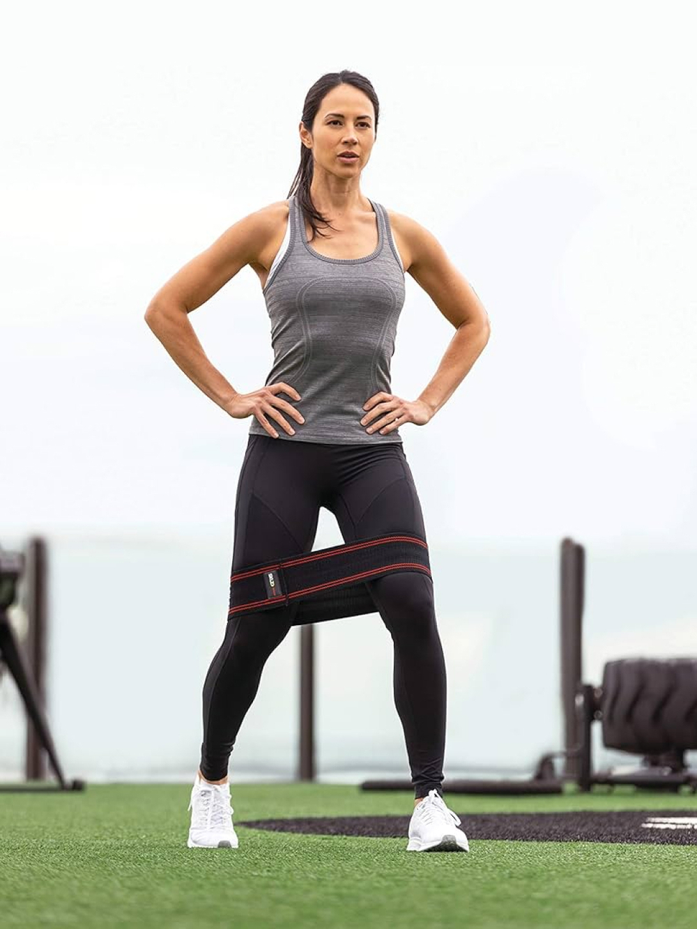 Резинка для фитнеса, тканевая мини лента среднего сопротивления, 6 X 33 см SKLZ PRO Knit Mini Band Medium