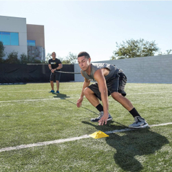 Спортивный амортизатор трос с ремнем для силовых тренировок, 2,5 м SKLZ RECOIL 360