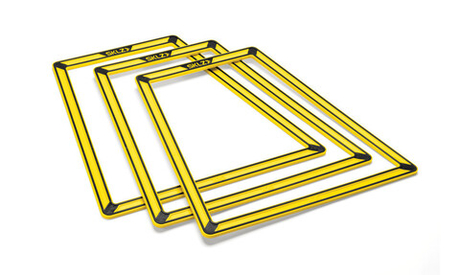 Спортивный тренажер скорости трапеция, 10 шт. Тренажер для развития ловкости SKLZ Agility Trainer Pro (Set of 10)