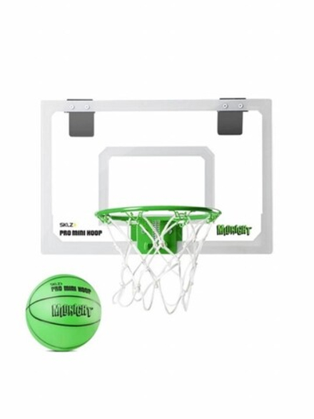 Баскетбольный набор для детей Pro Mini Hoop MIDNIGHT 45*30. Детское баскетбольное кольцо с мячом светится в темноте