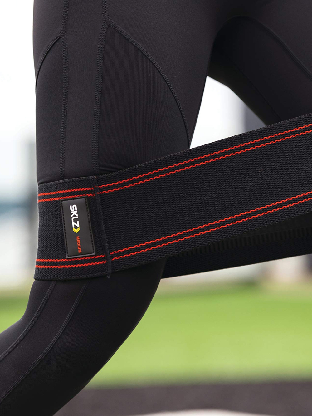 Резинка для фитнеса, тканевая мини лента среднего сопротивления, 6 X 33 см SKLZ PRO Knit Mini Band Medium