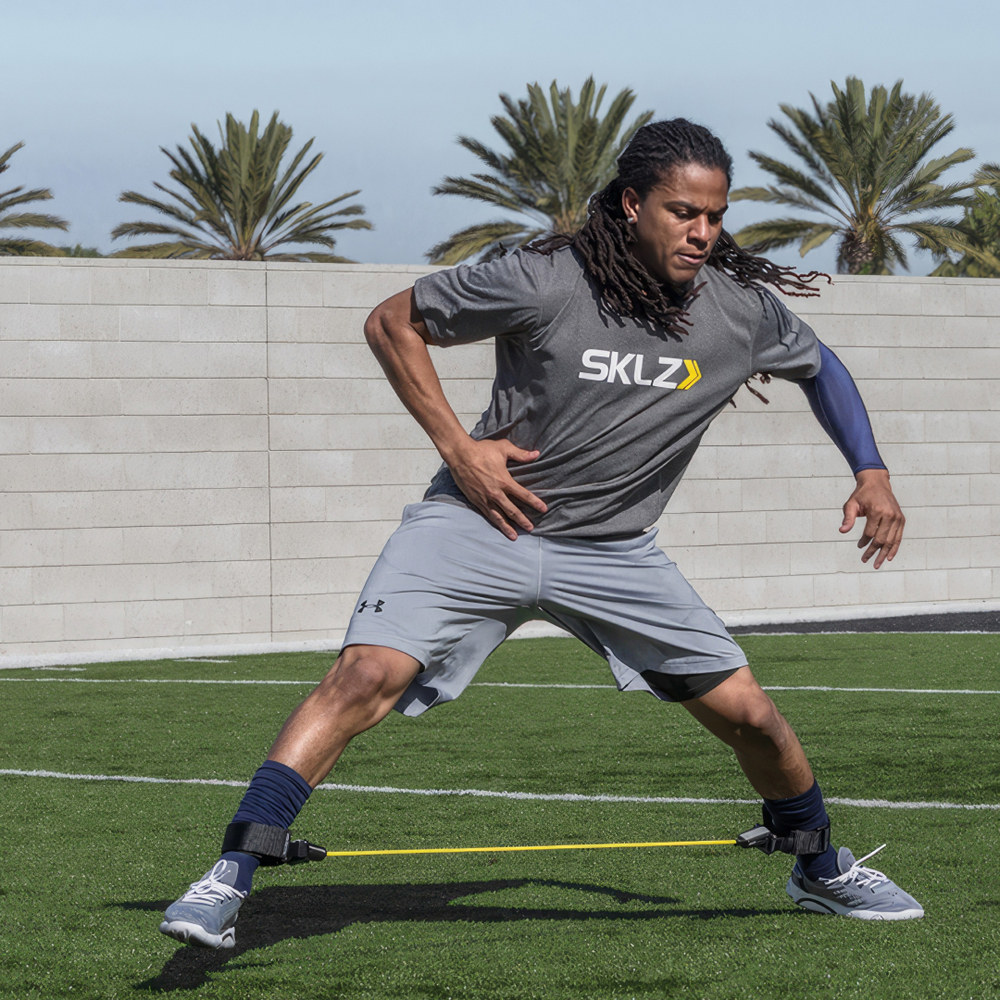 Эспандер Тренажер для тренировки ног с сопротивлением SKLZ Lateral Resistor PRO