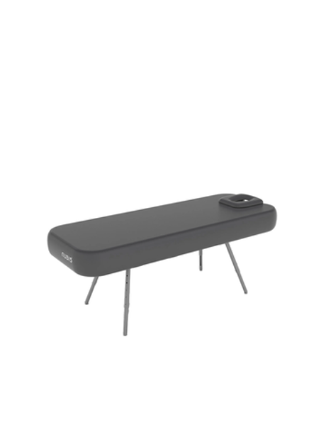 Переносной стол для массажа NUBIS PRO с электрическим насосом DARK GREY