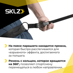 Парашют для бега SKLZ SPEED CHUTE