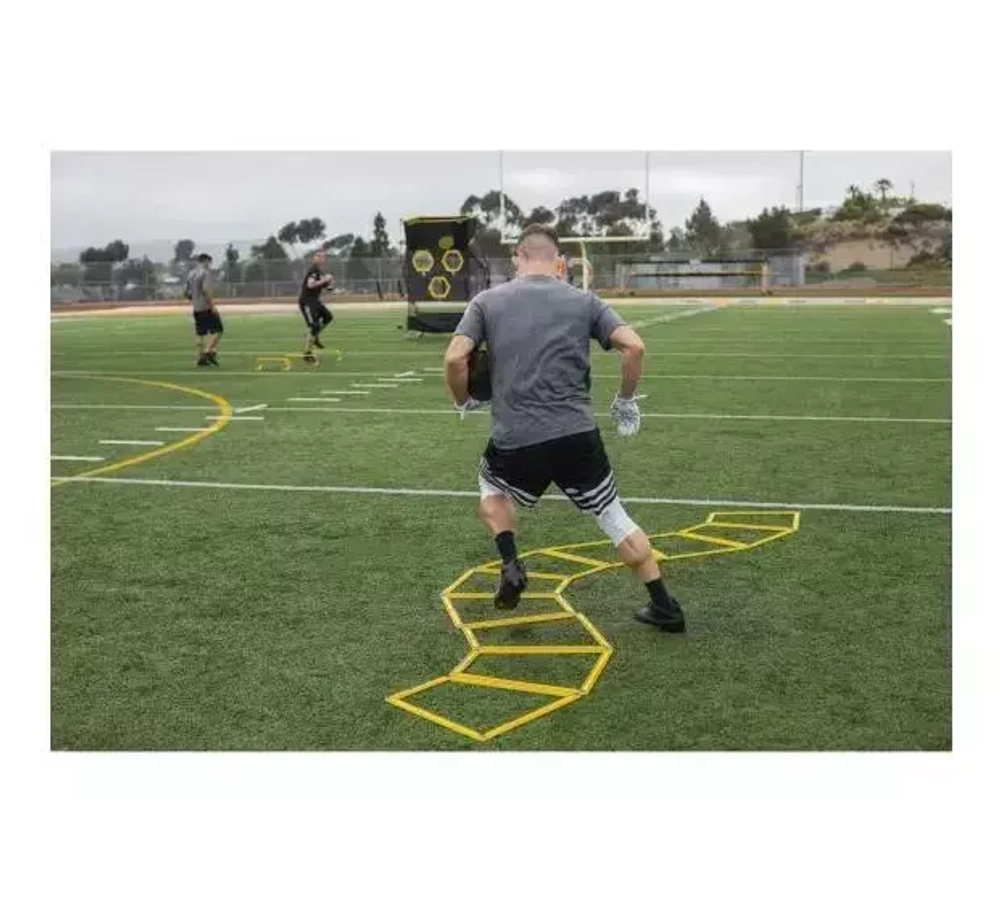 Спортивный тренажер скорости трапеция, 10 шт. Тренажер для развития ловкости SKLZ Agility Trainer Pro (Set of 10)