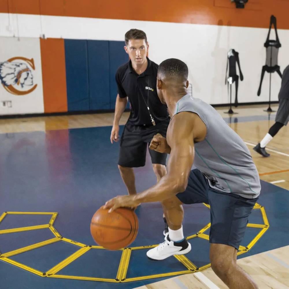 Спортивный тренажер скорости трапеция, 10 шт. Тренажер для развития ловкости SKLZ Agility Trainer Pro (Set of 10)