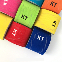Кинезиотейп KT Tape Original, хлопок, 20 полосок, 25 х 5 см, преднарезанный, цвет лайм