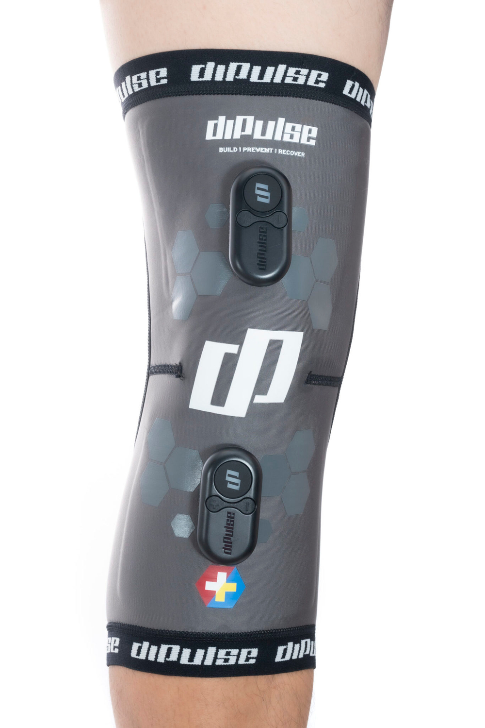 Бандаж на колено DiPulse для EMS тренировок,SMARTKNEE KIT, мышечный массажер, р.M (44-48см)