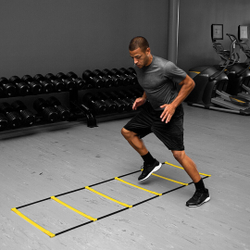 Координационная лестница дорожка со скоростными барьерами 2 в 1 SKLZ Elevation Ladder