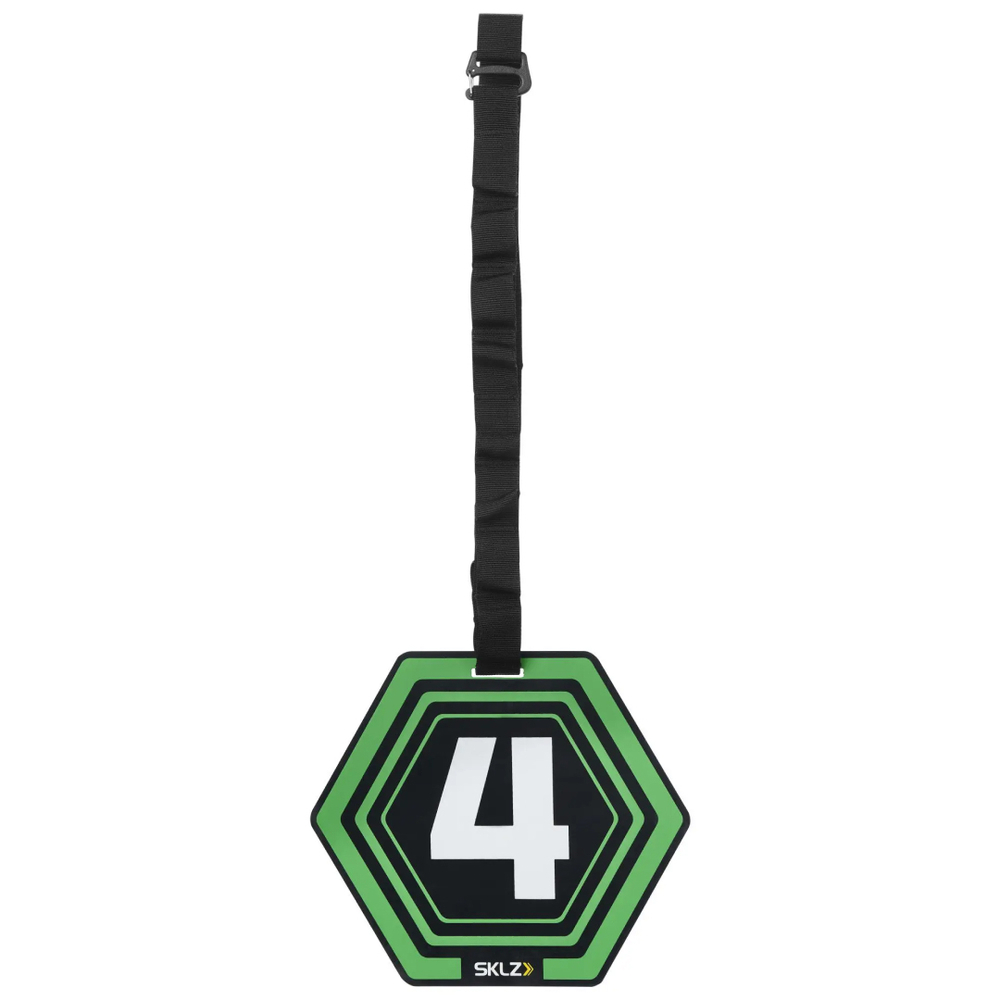 Спортивная мишень SKLZ цветные, с нумерацией, 4 шт. SKLZ Reactive Agility Targets Fes