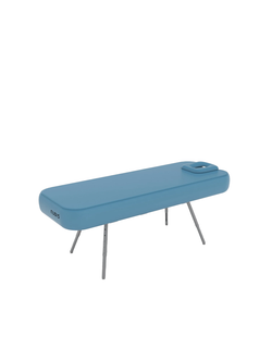 Переносной стол для массажа NUBIS PRO с электрическим насосом LIGHT BLUE