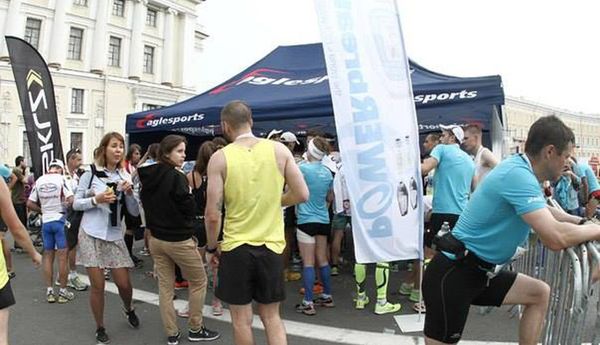 Команда Eaglesports приняла участие в 25-м международном марафоне "Белые ночи"