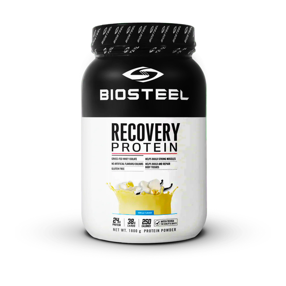 Протеин сывороточный Biosteel Recovery Protein Plus Ваниль, 1800 г, 25 порций