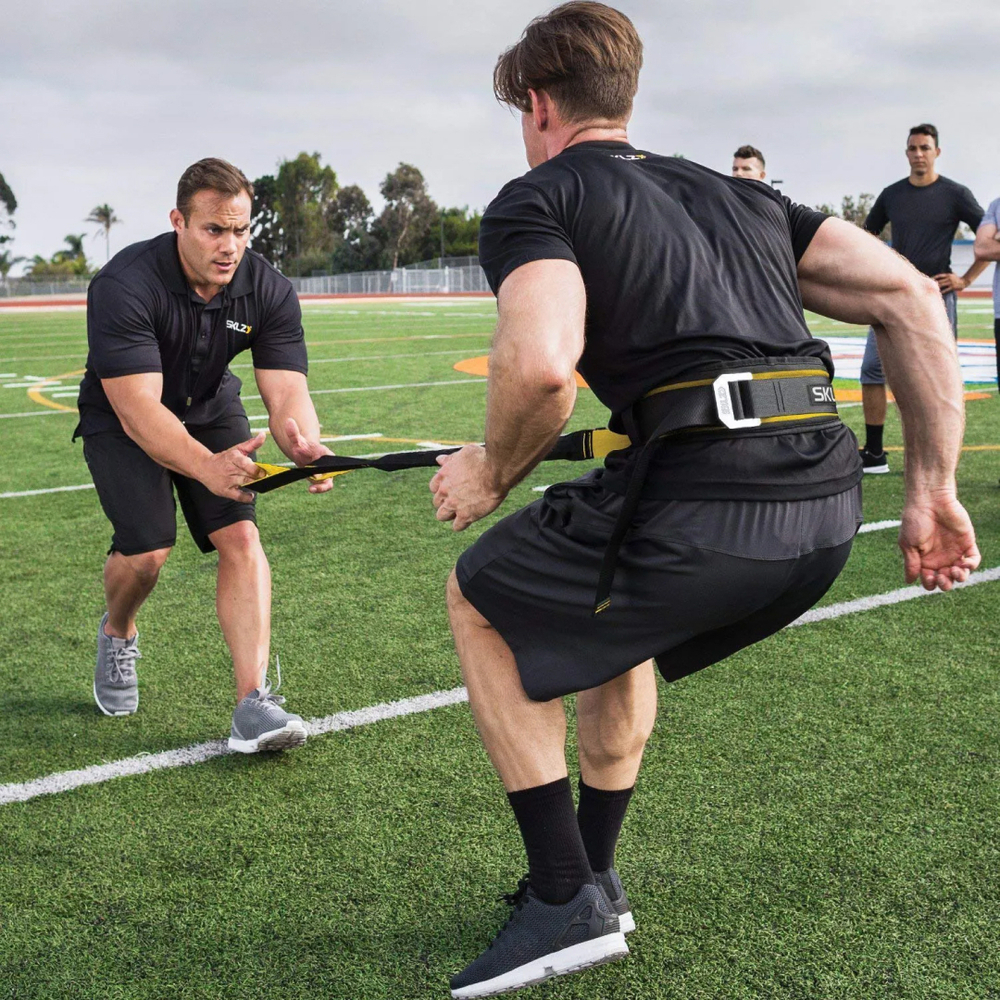 Спортивный амортизатор cо съемной рукояткой. Тренажёр для улучшения взрывной силы и выносливости SKLZ Acceleration Trainer