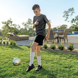 Мяч тренажер на резинке для отработки ударов серебряный SKLZ Star-Kick TOUCH TRAINER VOLT SILVER