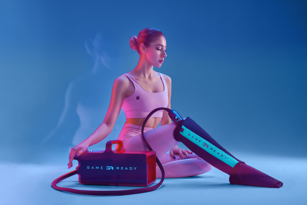 Компрессионный бандаж на кисть и запястье Game Ready, подключаемый к устройству