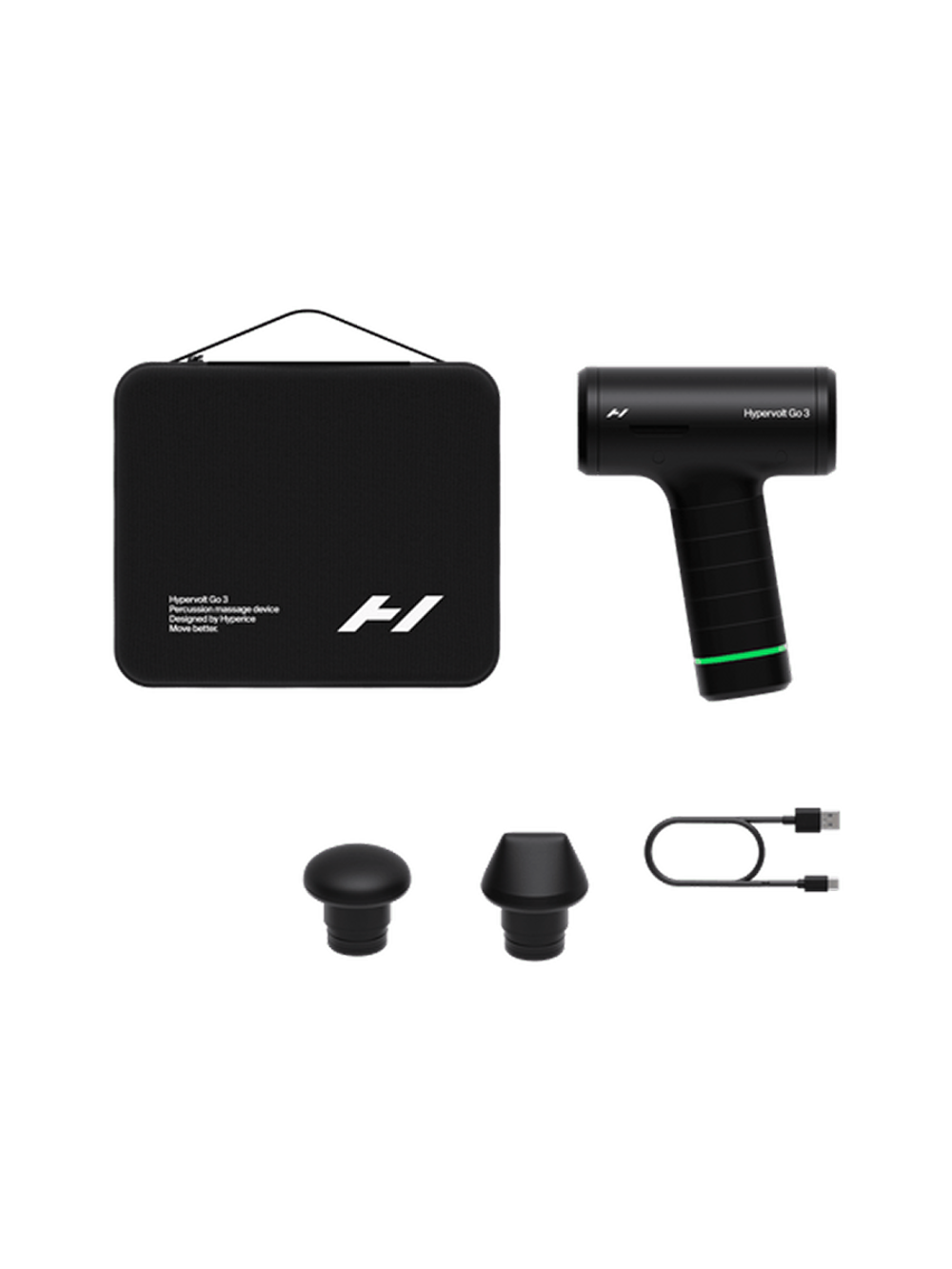 Перкуссионный массажер Hypervolt 3 Go