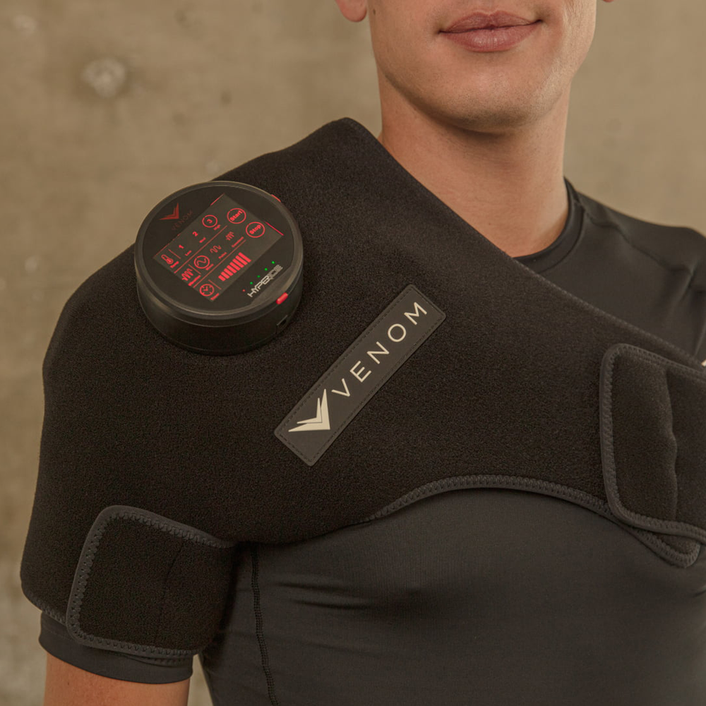 Вибрационный бандаж Venom Shoulder (Левое плечо)